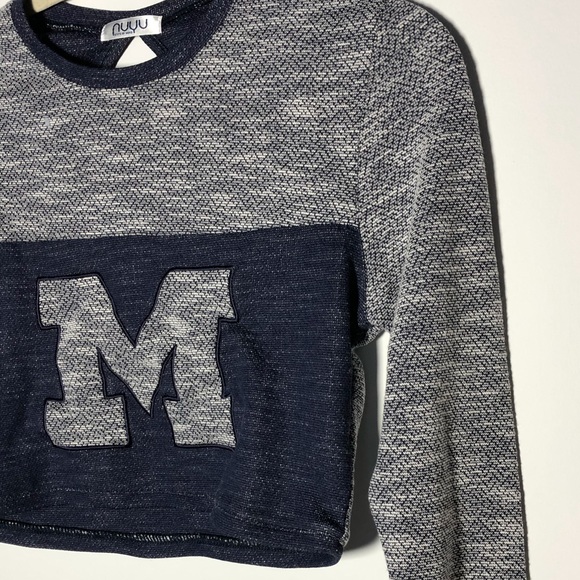 Nuyu Tops - University of Michigan Cropped Top